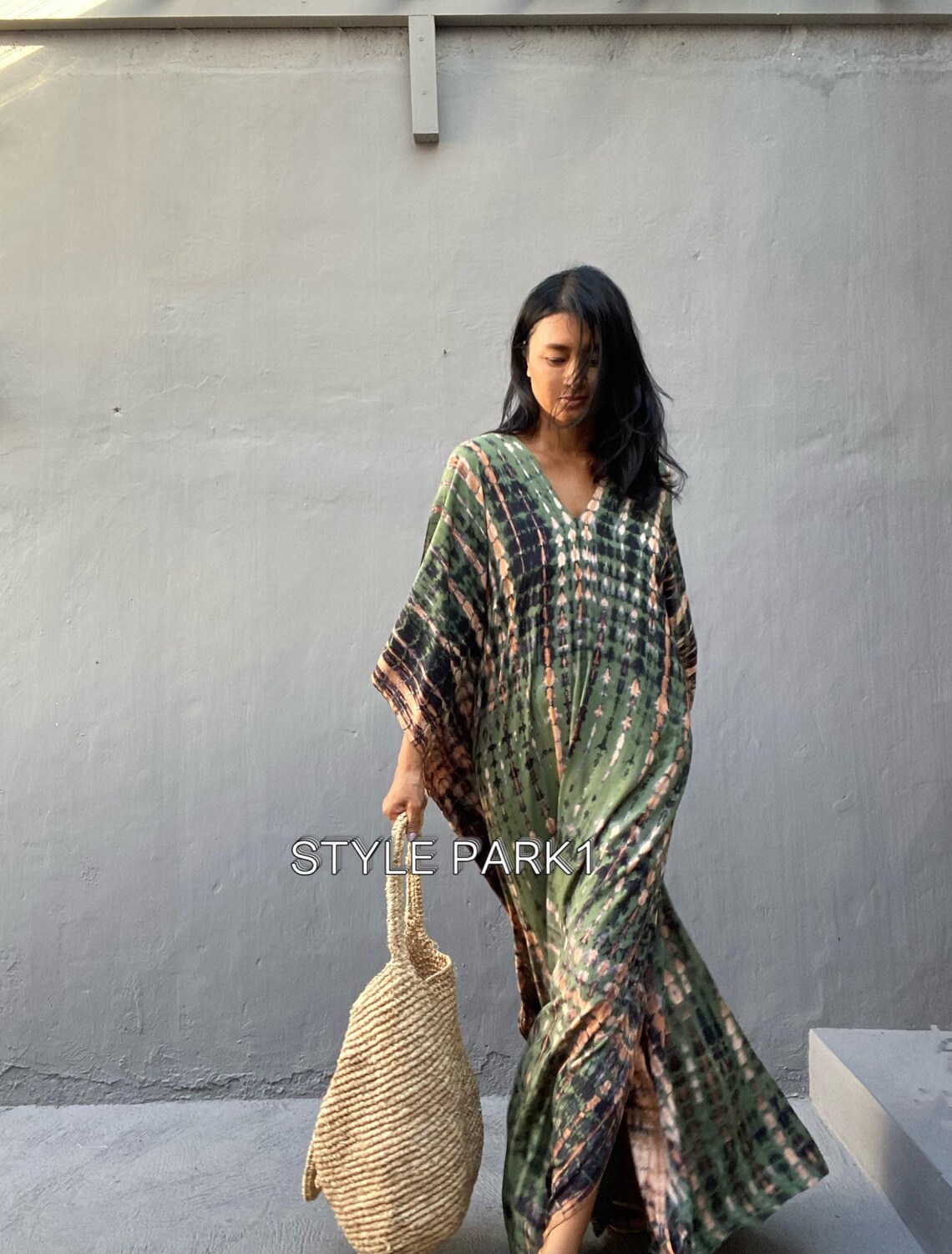 KTL70/For tall women Long Length Kaftan simple Dress | Etsy