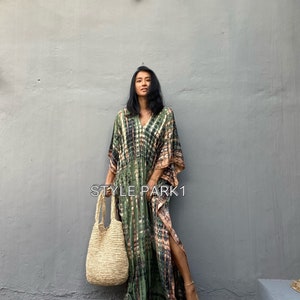 Ktl70/for Tall Women ,long Length Kaftan Simple Dress, Stylish, Elegant ...