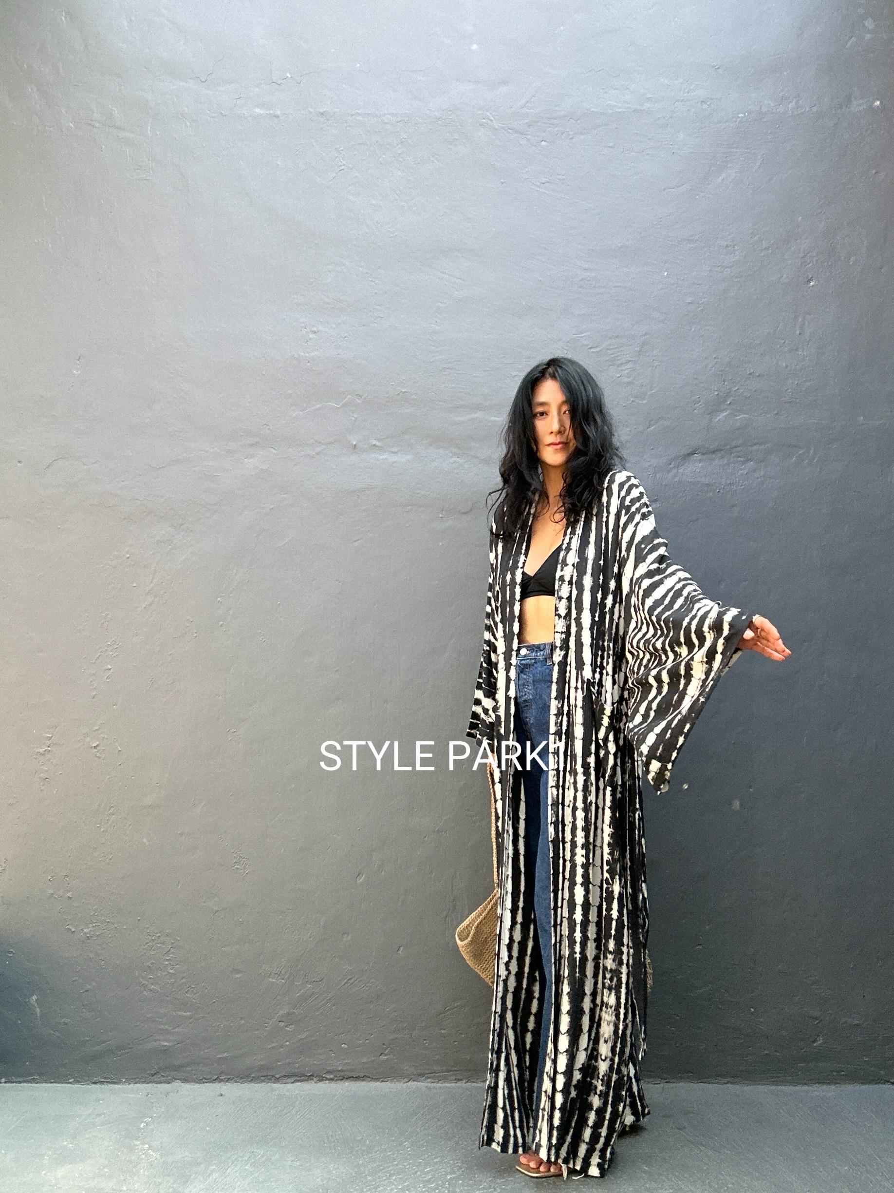 Lkb176/oversized Length Long Kimono, Robe, Summer,unisex Kimono