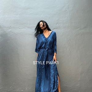 VKT118/Snake skinSexy Kaftan Dress, stylish, Elegant, Miami,lbiza,Holiday Dress,Evening dress,loose fit,Simple,boho dress,swim cover up