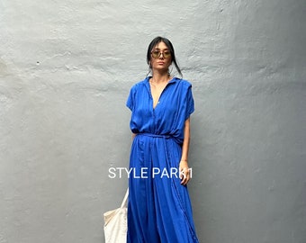 SMP09/Mono, Vestido elegante, Mono de verano, Estilo de lujo, Boutique, Elegante, Vacaciones en Bali, Vestido de noche de verano