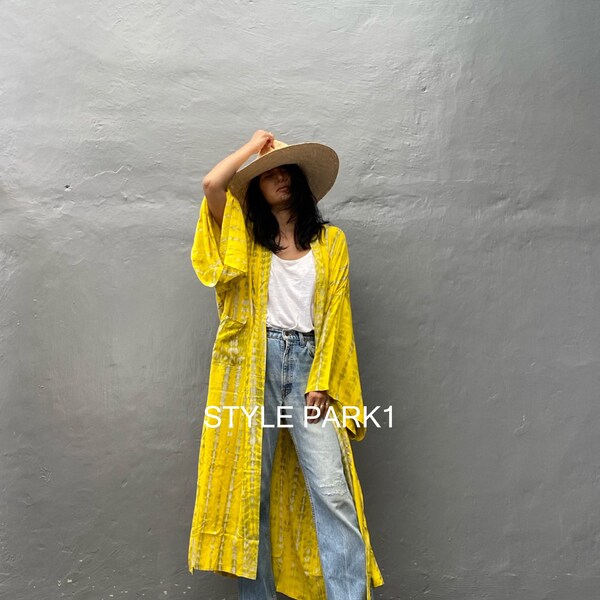 LKS10/Oversized Kimono, Robe, Summer,Unisex Kimono,Tall Women’s,Vacations, Holiday Look