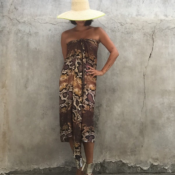 Beach sarong,Super luxury Wrap,evening,swimsuit cover up,Animal Print,resort ,Tassel wear,shawl,sexy,elegant,snake skin print