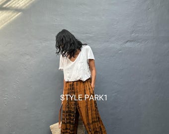PYL71/Yoga, Långa Trendiga, Bohobyxor, Vida Ben, Strandbyxor, Helkroppsbyxor, Flygplan, Aladdin Gypsy