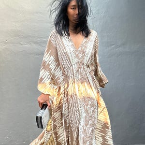 Sn137/kaftan Dress,lounge Wear ,summer Dress,arab Style,boho Dress ...