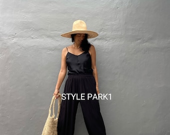 YL54/Yoga,Long Trendy ,Boho Pants,Wide Leg,Beach Pants, Whole body,Airplane,Aladdin Gypsy