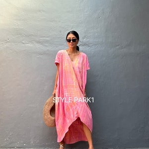 MXP148/Stylish Boho Maxi dress,beach,cover up ,holiday,loose Fit,Summer dress,Daily,resort wear,free size,Loose fit