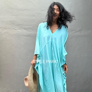 ULS55/Sexy Midi Kaftan dress,Lounge wear ,Summer dress,Arab style,Boho dress,luxury style.