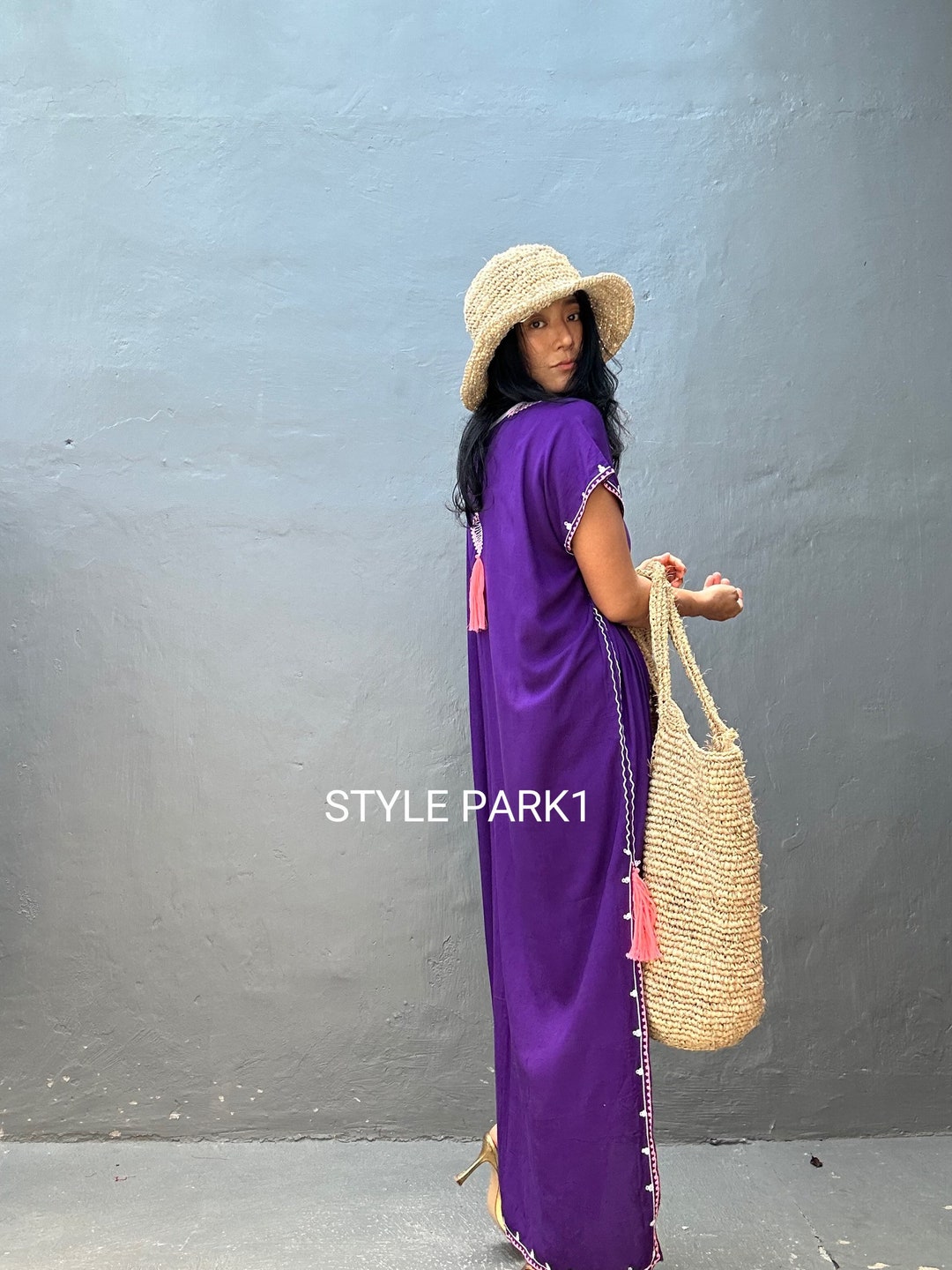 Ts15/tassel Kaftan Long Dresssummergypsyhippie Festival Etsy