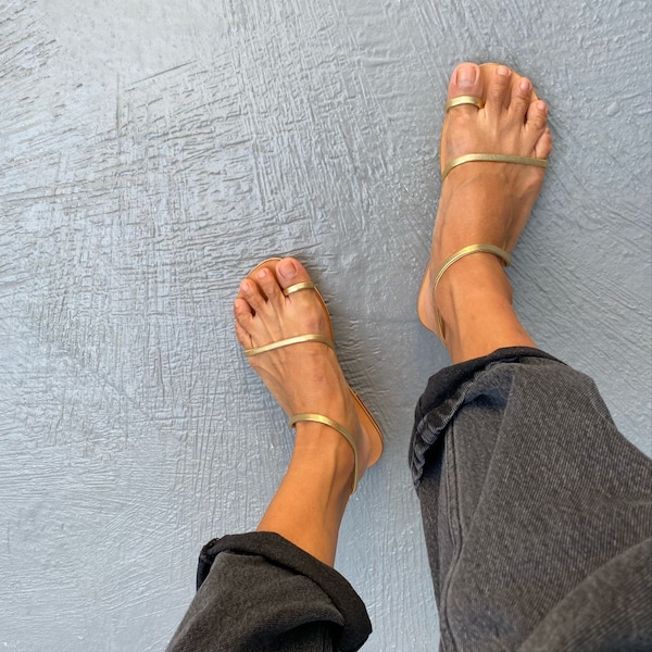 Nude Women Sandals - Etsy Canada