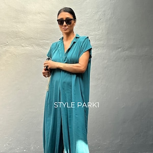 Combinaison SMK17, robe élégante, combinaison d'été, style luxueux, boutique, élégante, vacances à Bali, robe de nuit d'été image 2