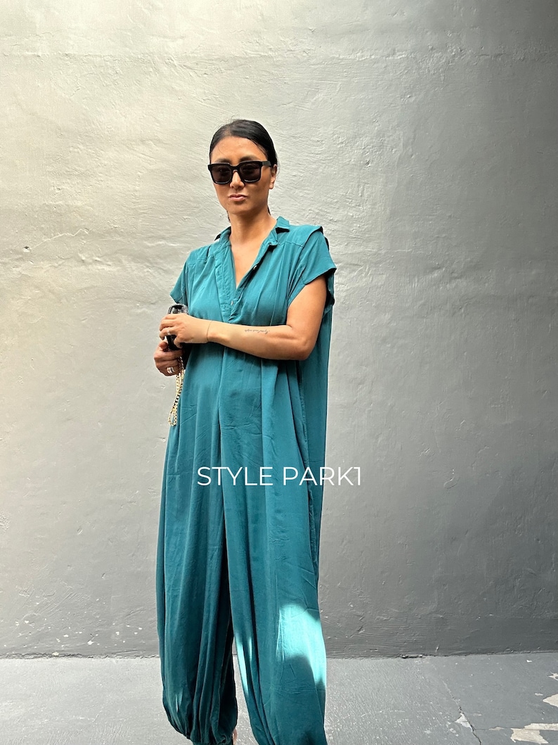 Combinaison SMK17, robe élégante, combinaison d'été, style luxueux, boutique, élégante, vacances à Bali, robe de nuit d'été image 2