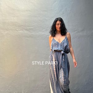 JPS57 / Sexy Übergroßer Overall, stilvoller Overall, Sommerlook, Urlaubsoverall