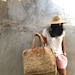 BA01/Woven bag,Beach bag , Oversized bag,Straw bag , Natural Bag,Bali bag,raffia