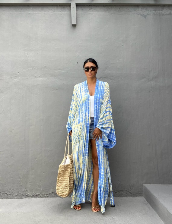 Lkb39/oversized Length Long Kimono Robe Summerunisex - Etsy