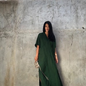 KL19/kaftan long dress ,Maxi dress,Vacation  Evening dress,Oversized,Loose fit,Elegant