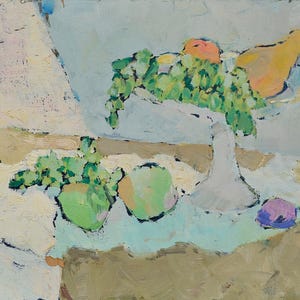 Frutas 41x71 cm, Cartón, Pintura de Shandor Alexander