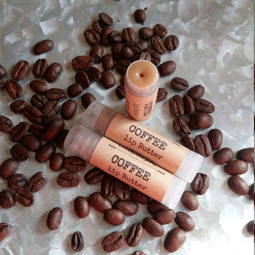 Coffee Lip Balm Coffee Flavors Natural Ingredients Coffee Etsy Canada