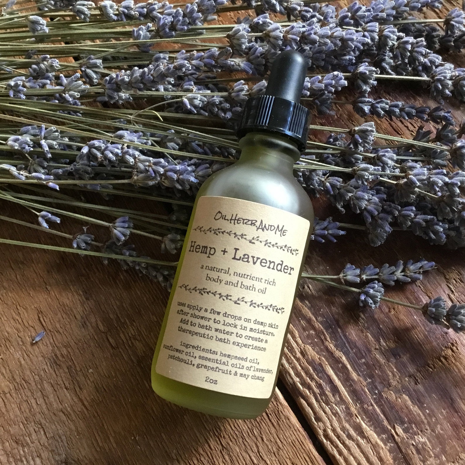 Hemp and Lavender Body Oil Lavender Body Oil Massage Oil Etsy Canada