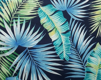 Palm Leaf Fabric Etsy