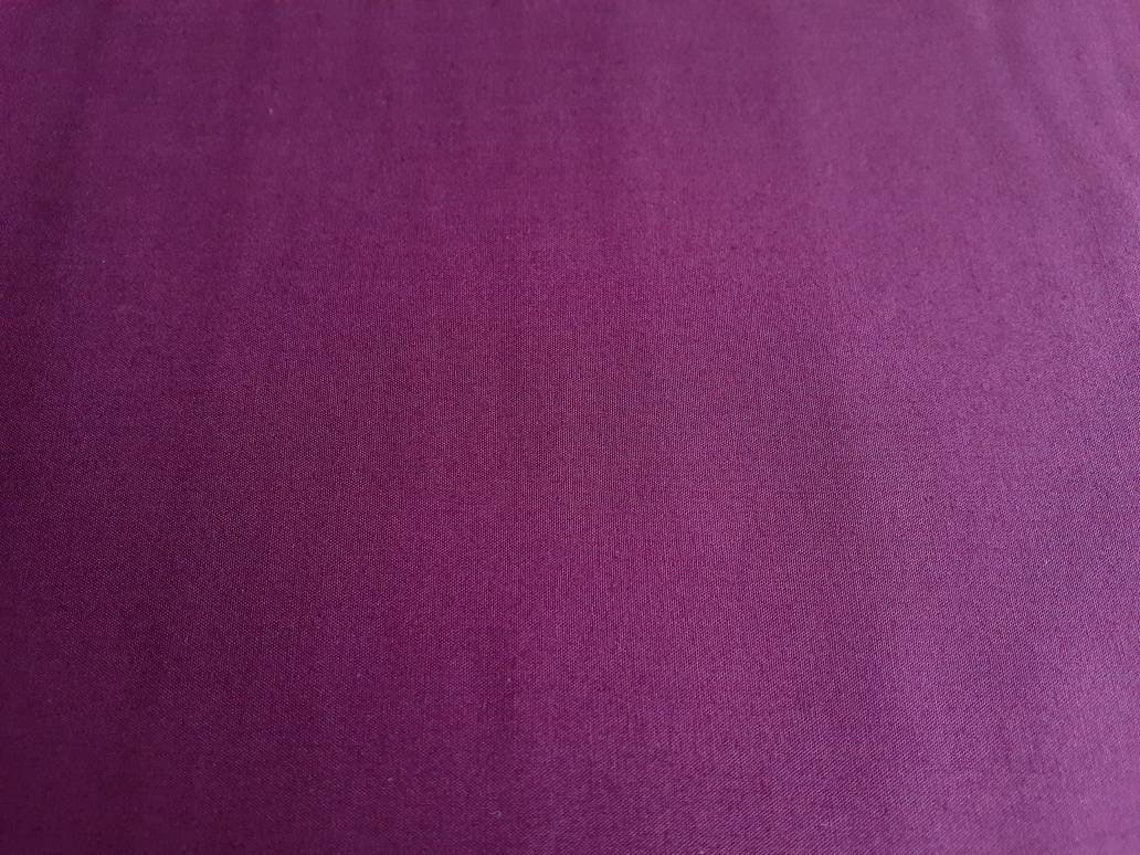 Dark Plum Solid Color Fabric 100 Organic Cotton Poplin Etsy