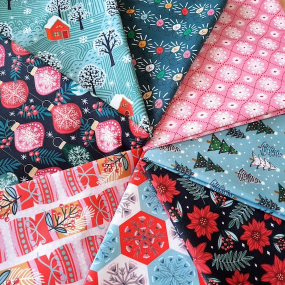 Winter Crackers - Winter Wonderland - Helen Bowler - Cloud 9 Fabrics - Poplin Winter Crackers - Winter Wonderland - Helen Bowler - Cloud 9 Fabrics - Poplin