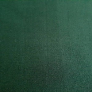 Dark Forest Green Solid Color Fabric, 100% Organic Cotton Poplin, Charley Harper Solids, Birch Fabrics, quilting, by the yard or half yard