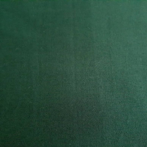 Dark Forest Green Solid Color Fabric, 100% Organic Cotton Poplin, Charley Harper Solids, Birch Fabrics, quilting, by the yard or half yard