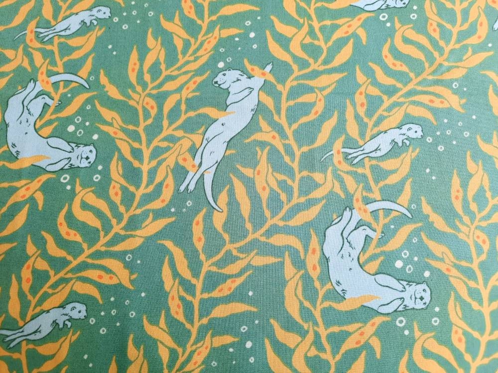 Hoffman Fabrics Lapis Blue Otter Batik Fabric H2281-123-Lapis