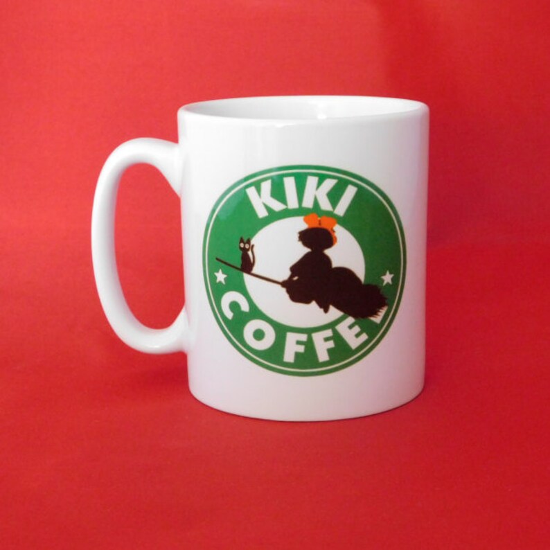 Kiki's Kiki Delivery Service Starbucks Inspired Coffee Mug Etsy