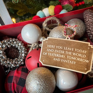 Disneyland Entrance Sign Christmas Ornament | Holiday Gift | Disney Gift | Disney Christmas | Disney Ornament