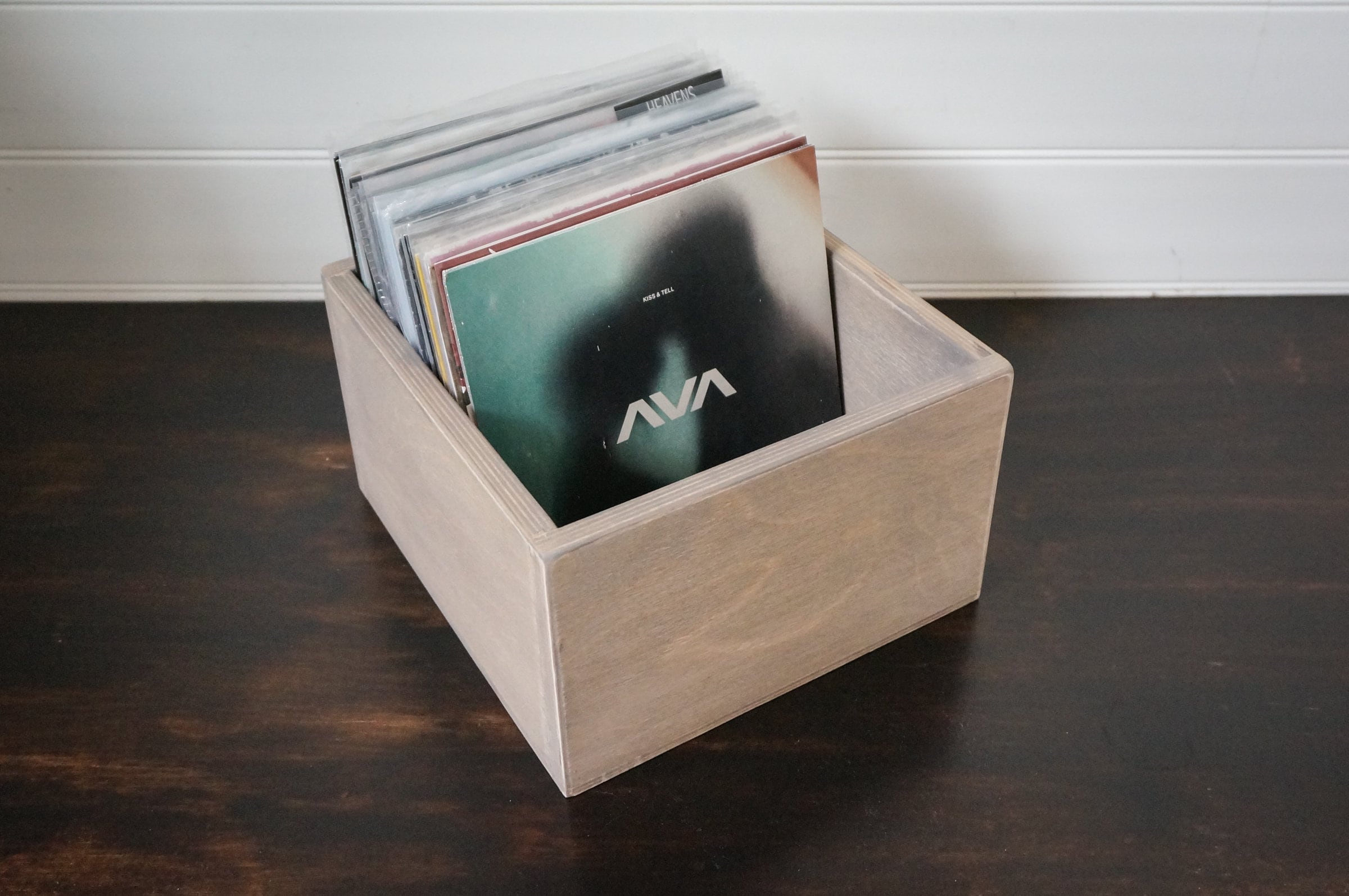 Caja de discos de vinilo de 7 Envío gratis Etsy
