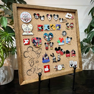 Disney Inspired Pin Trading Board | Pin Trader Board | Pin Display Board | Pin Trading | Pin Trading Cork Board | Pin Trading Book