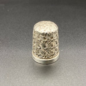 Antiker James Schwan Sterling Silber Fingerring - Birmingham 1910 - Größe 4