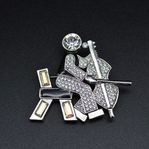 Highly Unusual Vintage Butler & Wilson Wasp Brooch, Diamanté