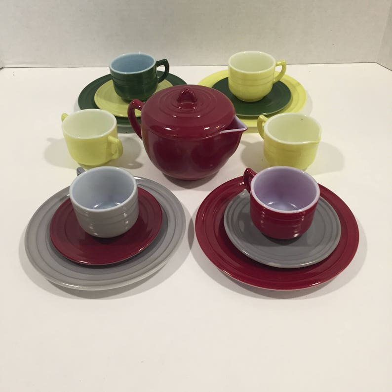 hazel atlas little hostess party set