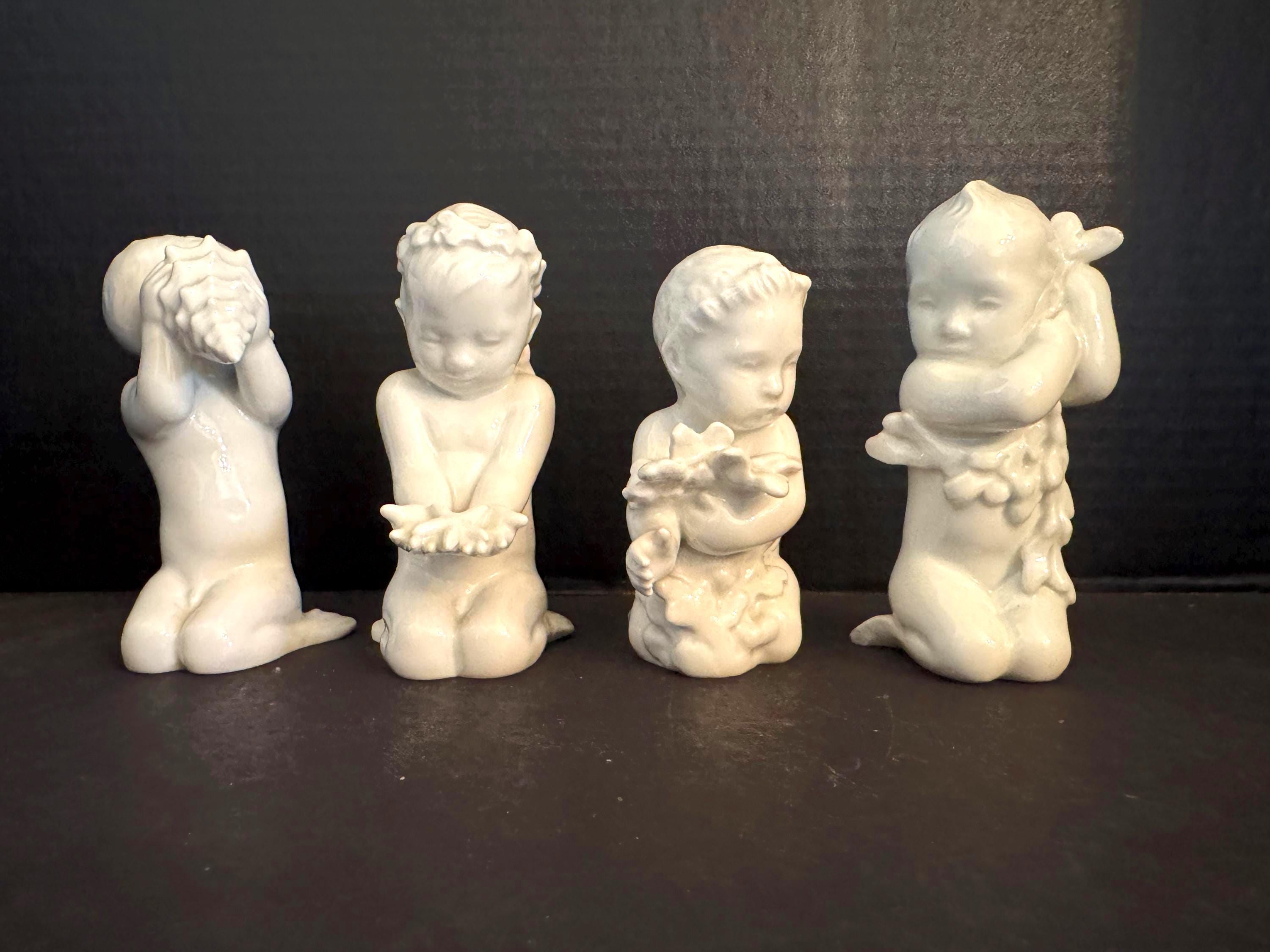 B&G ビング＆グロンダール 子猫と少女 2000年記念 限定版 フィギュリン