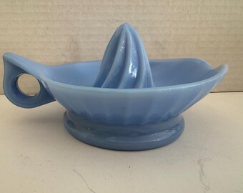 Exprimidor/exprimidor Delphite de la década de 1950 de Jeanette Glass Co.