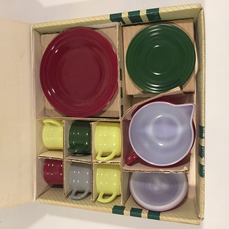 hazel atlas little hostess party set