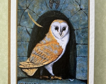 Expect a Miracle blank card - from original painting by Jacqui Lovesey.
