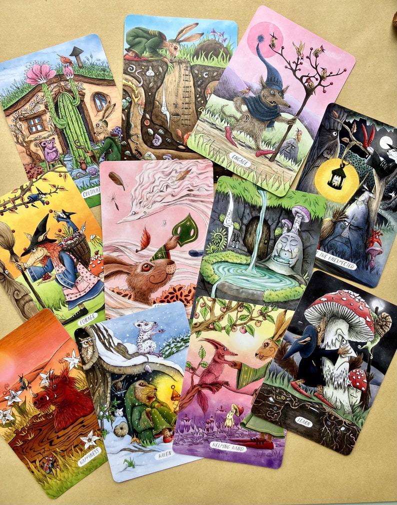 Hare's Odyssey Oracle Card Deck, The Adventurers oracle image 6