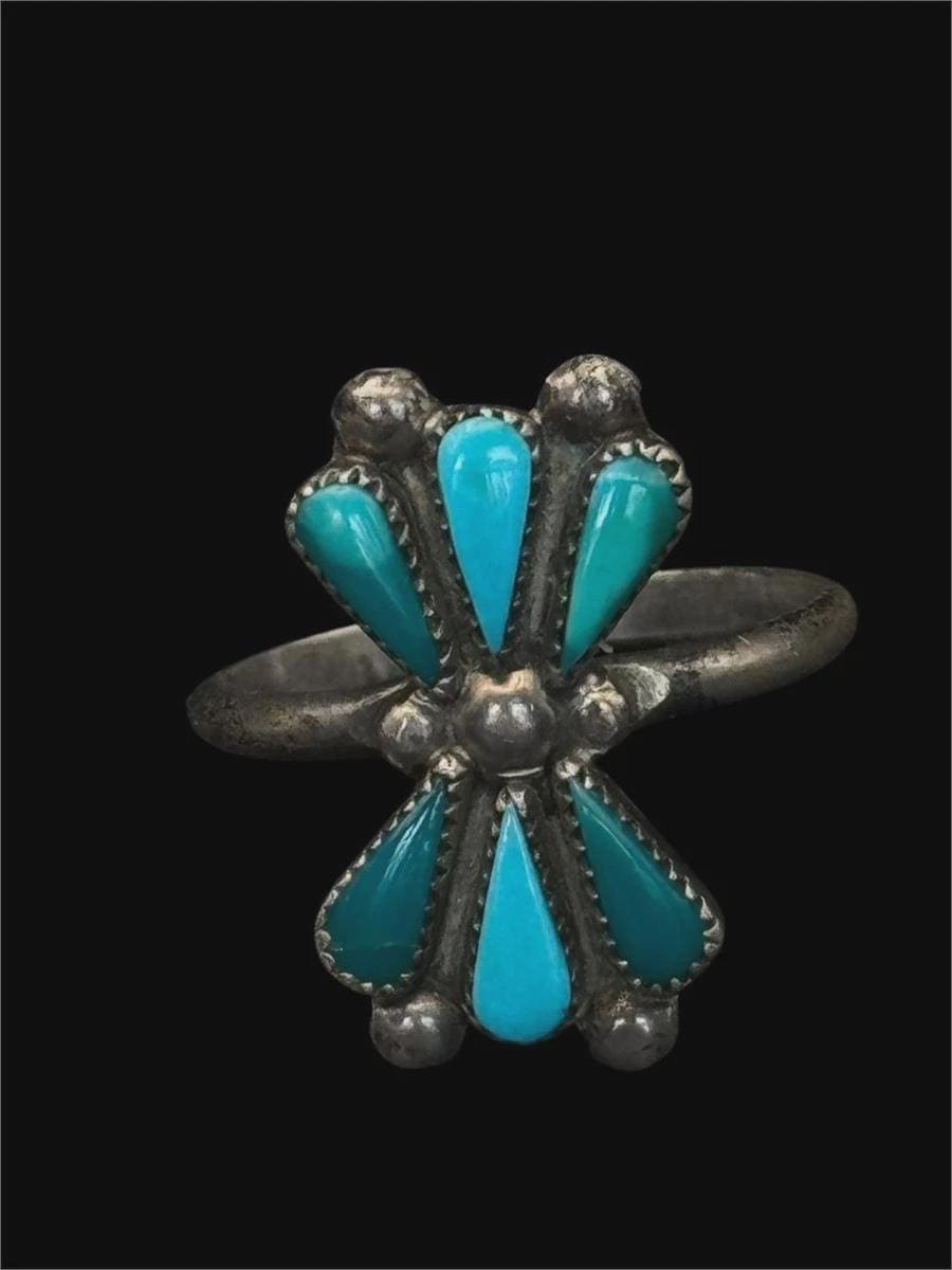 Vintage Zuni Ring - Etsy