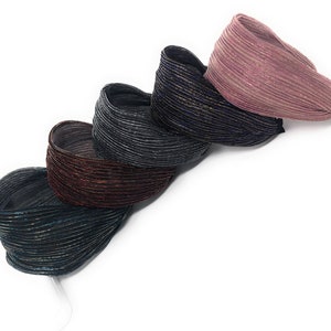 Extra Wide Headband for Girls, Metallic Headbands , Back to School Hair Accessories, Gifts for Girls