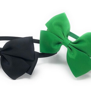 Hair Bow Headband for Girls, Hair Accessories for Kids, Satin Lined Hard Hair bow Hairband, Birthday Gift and Party Favors, 1 Pc