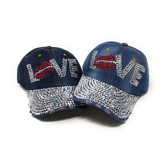 women's embellished baseball caps