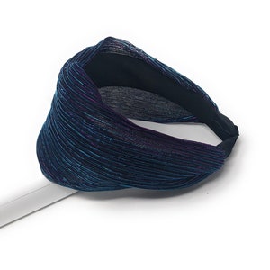 Extra Wide Headband for Girls, Metallic Headbands , Back to School Hair Accessories, Gifts for Girls