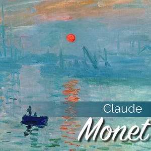 Monet Art Curriculum - Middle/High School Homeschool Lesson Plans, Self-Study