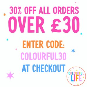Motivational Quote Print: Colorful Nursery Wall Art image 4