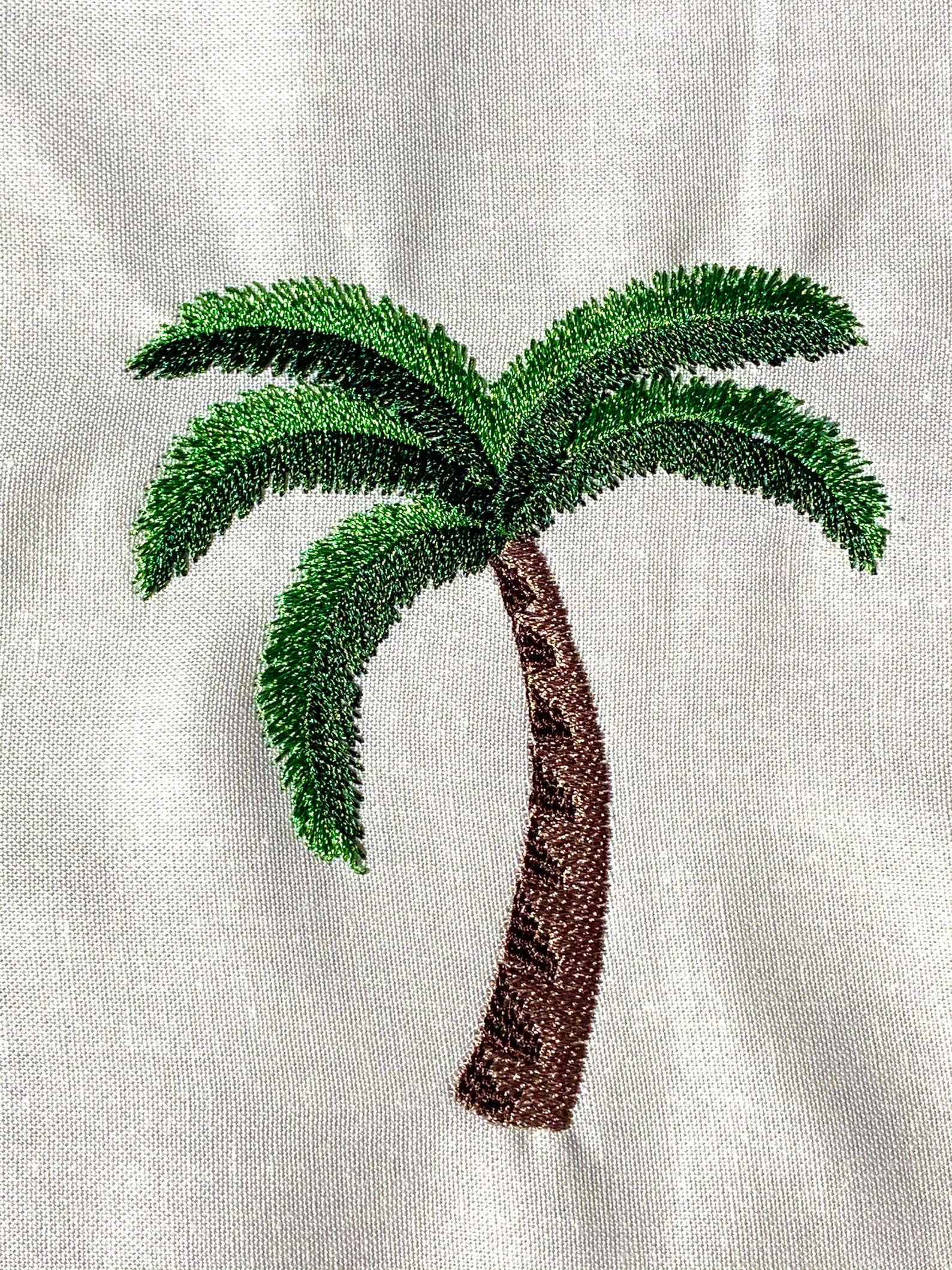 Palm tree machine embroidery design INSTANT DOWNLOAD 4 X 4 Etsy