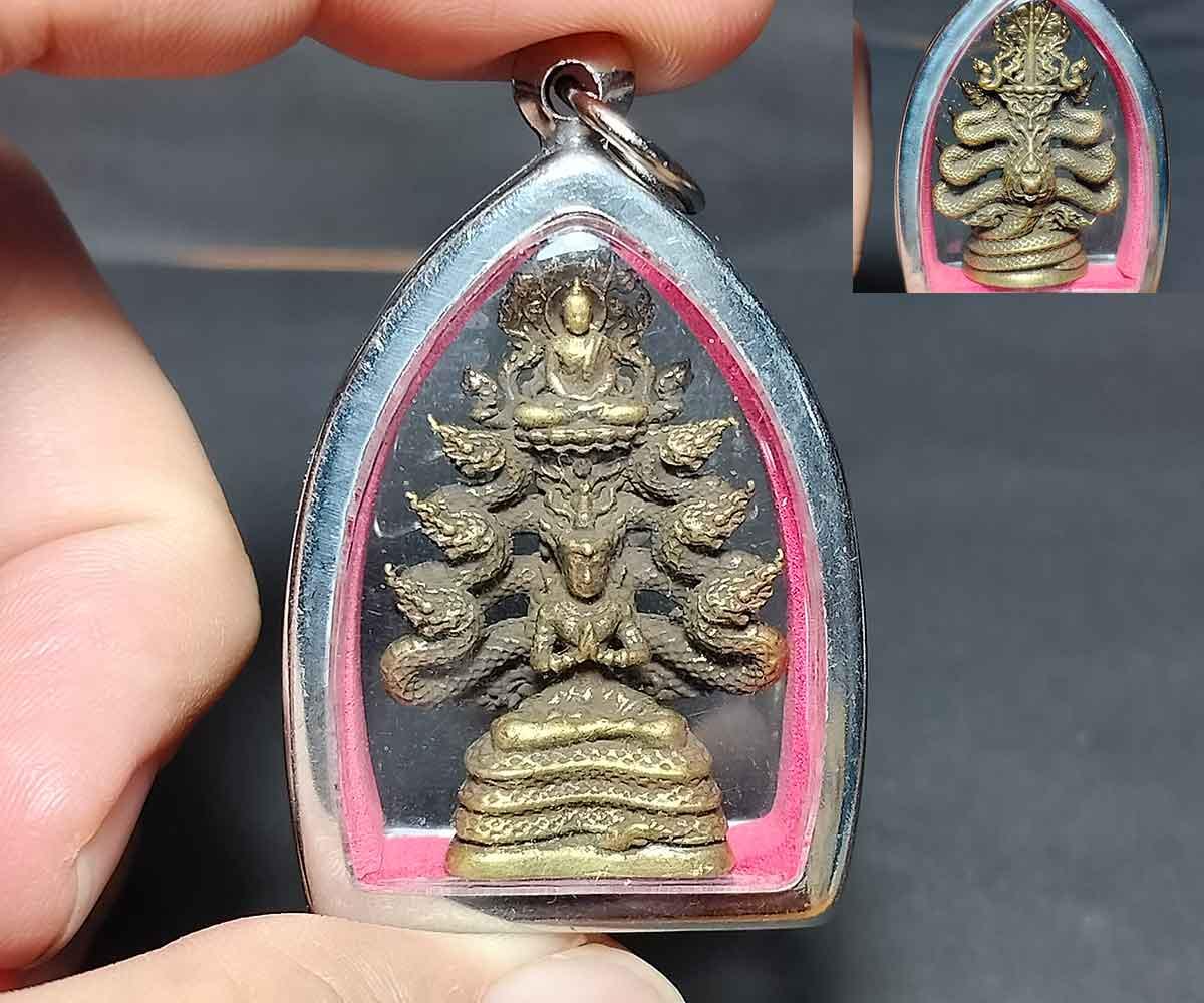 タイ仏陀のお守りペンダント、プラナーガプロク、幸運のお守り - Etsy 日本